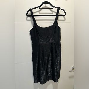 Yoana Baraschi Twisted Strap Shimmer Dress